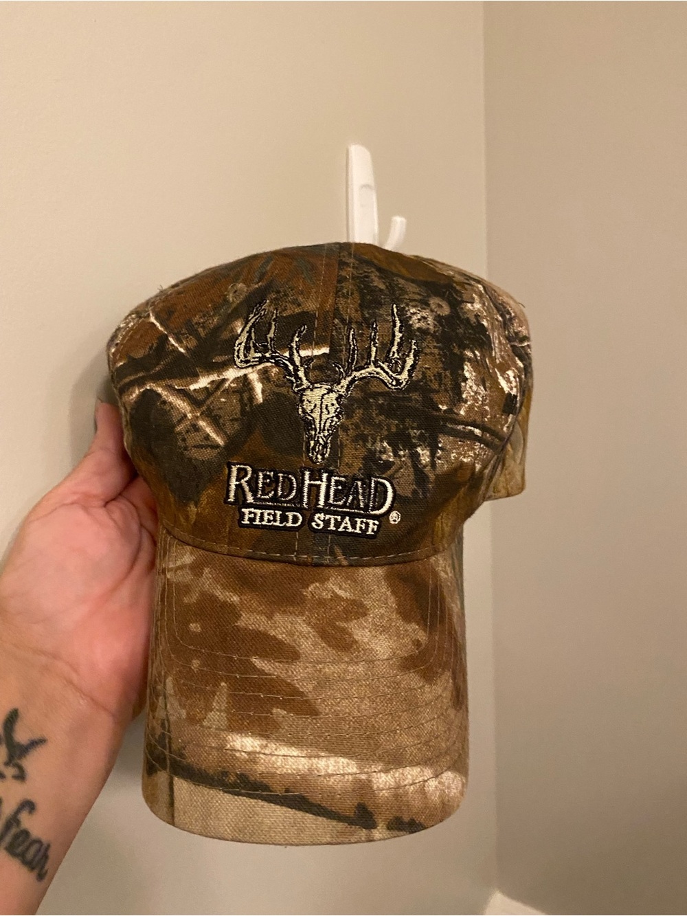 RedHead Brown Camo 'Field Staff' Embroidered Cap